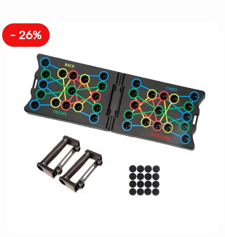 TABLERO DE FLEXIONES PUSH UP MULTIFUNCIONAL WINNER