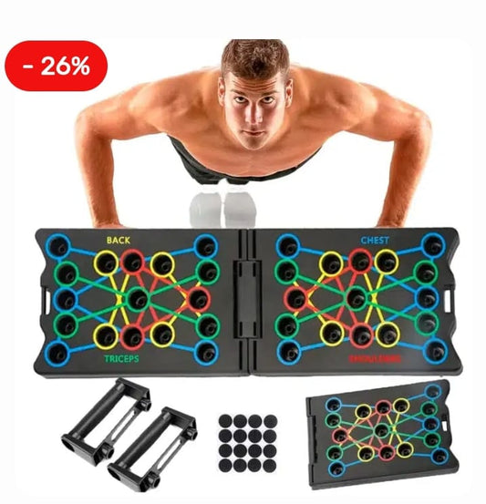 TABLERO DE FLEXIONES PUSH UP MULTIFUNCIONAL WINNER
