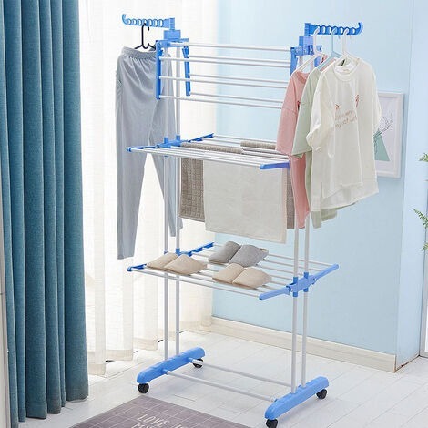 Tendedero- organizador plegable de 3 niveles