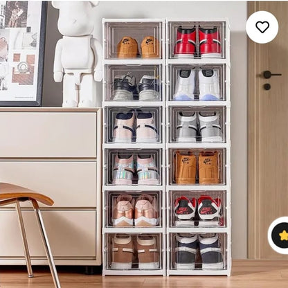 Zapatero y Organizador Plegable de 6 Niveles