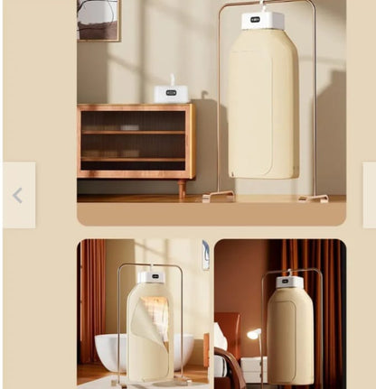 Secadora de Ropa Portátil 220W – Compacta, Silenciosa y Eficiente