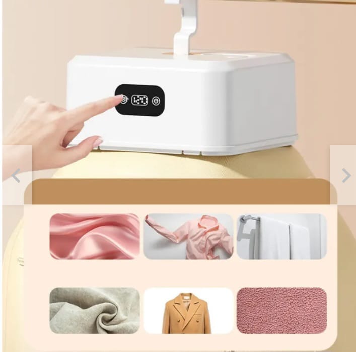 Secadora de Ropa Portátil 220W – Compacta, Silenciosa y Eficiente