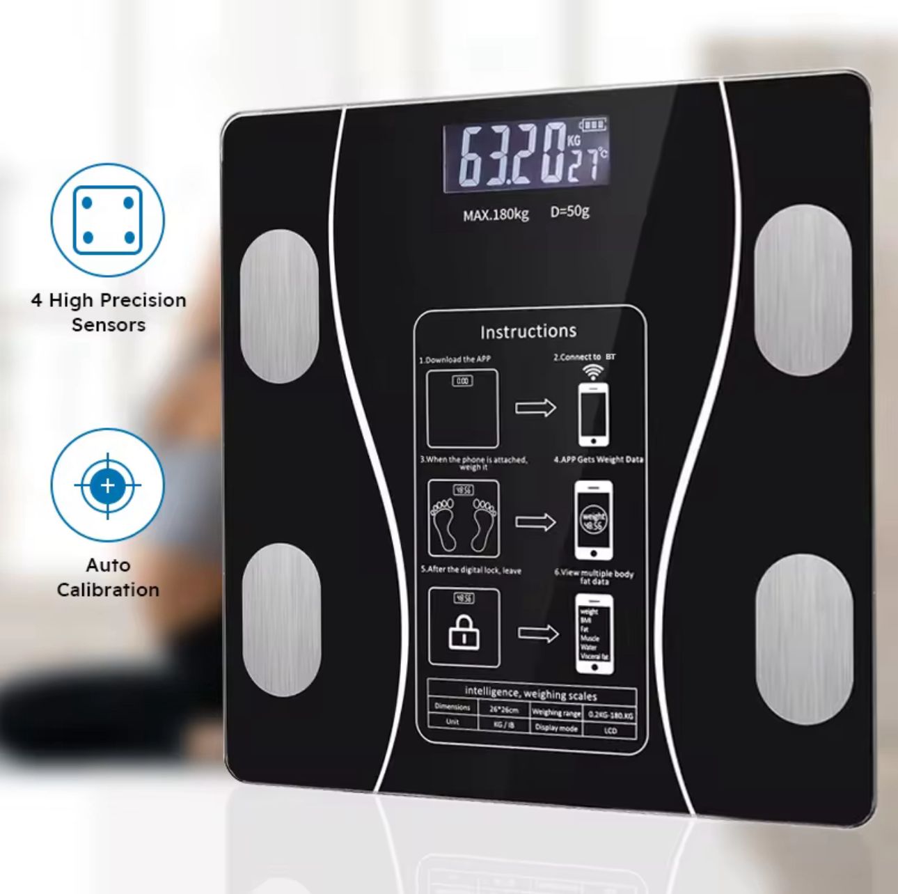 BALANZA SMART BLUETOOH