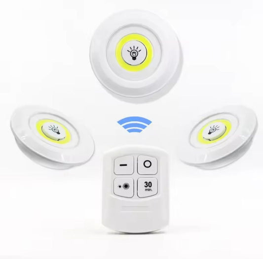 SET 3 LUZ LED CON CONTROL