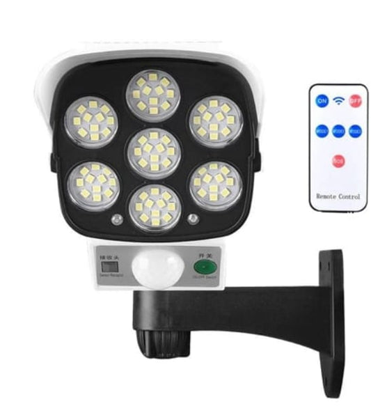 FOCO SOLAR TIPO CAMARA CON SENSOR